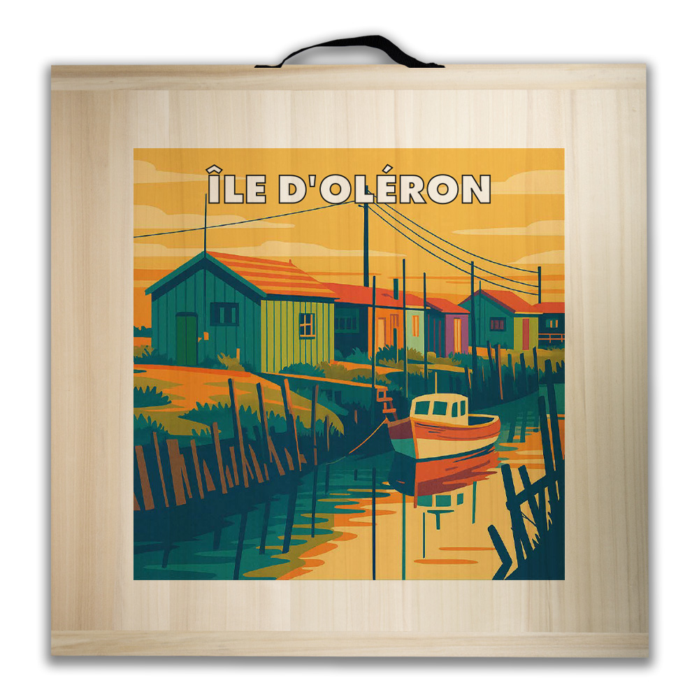 Kit de jeu de palets breton – Ile d’Oléron