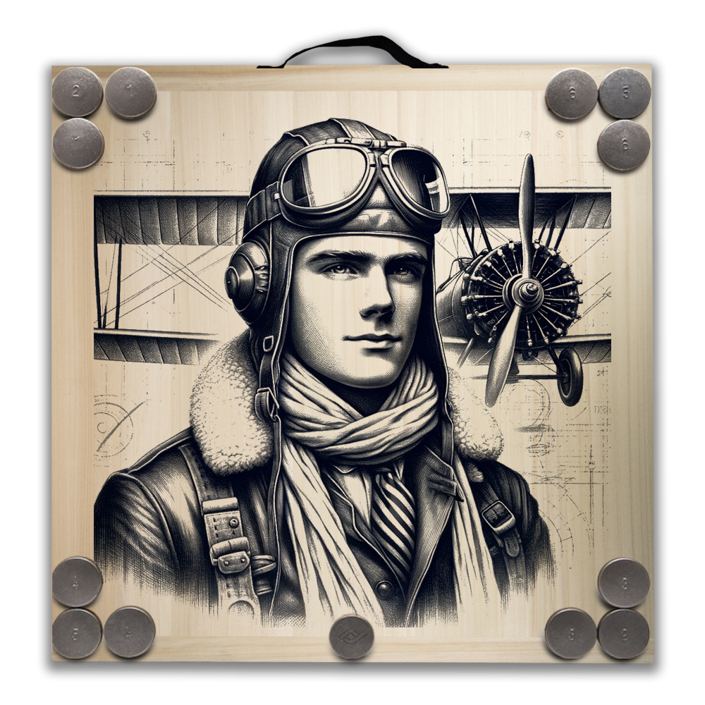 Kit de jeu de palets breton – Aviateur – Image 2