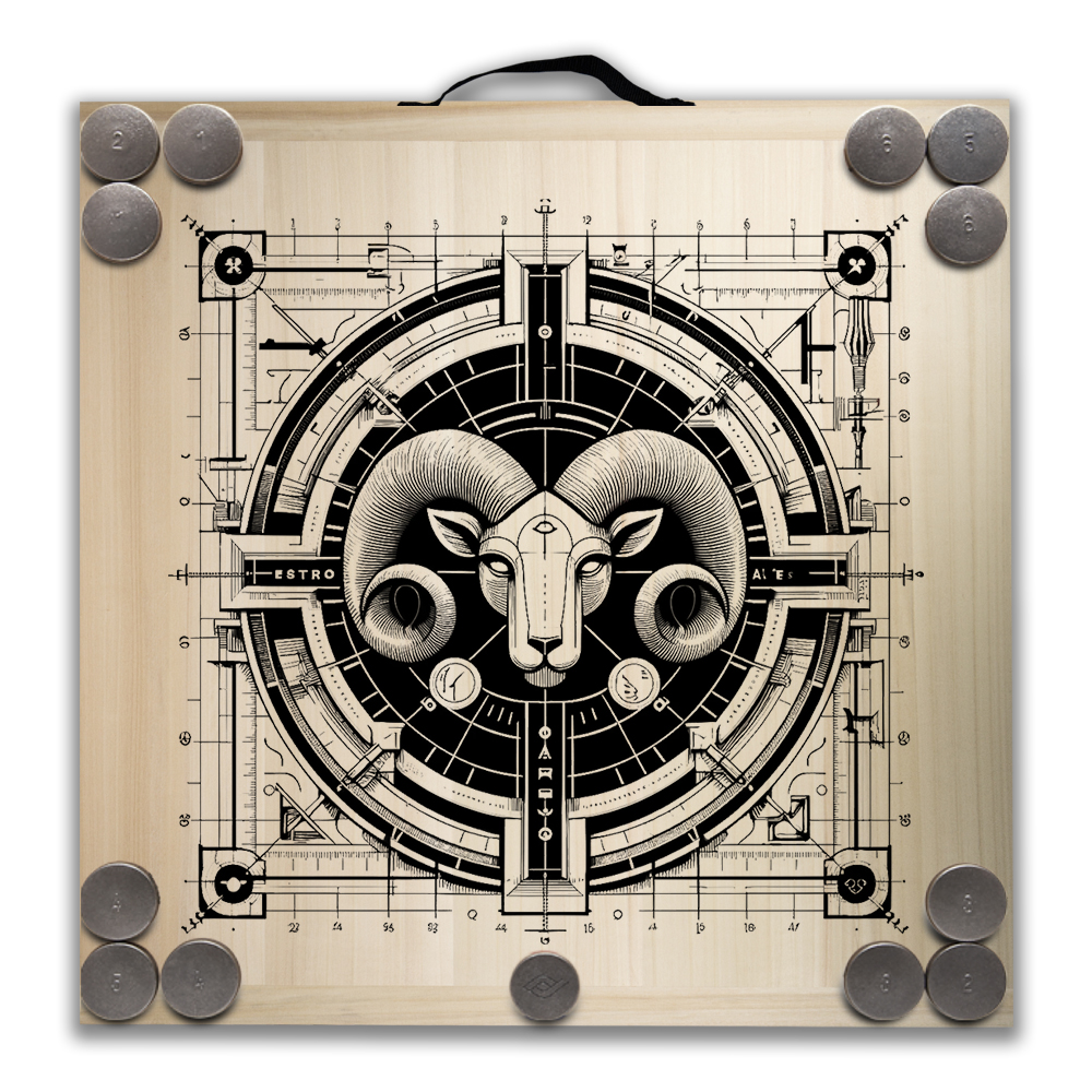 Kit de jeu de palets breton – Signe du Bélier – Image 2