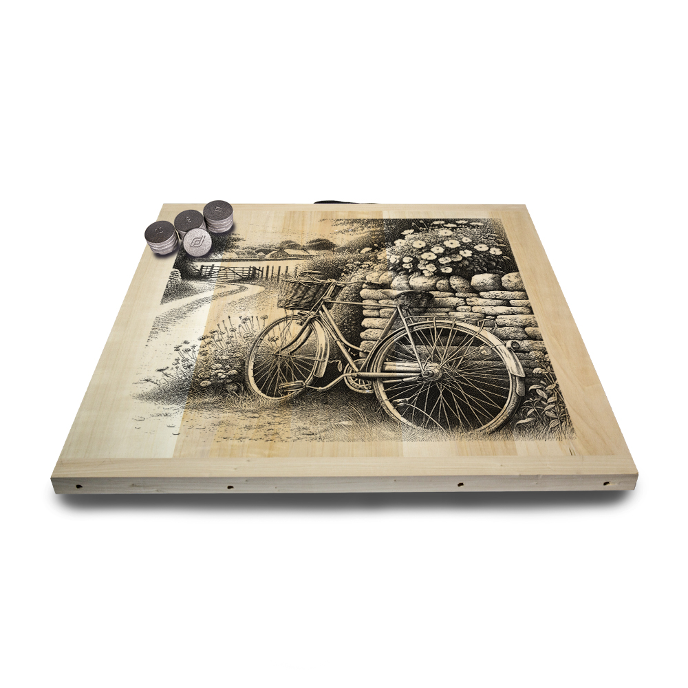 Kit de jeu de palets breton – Bicyclette – Image 5