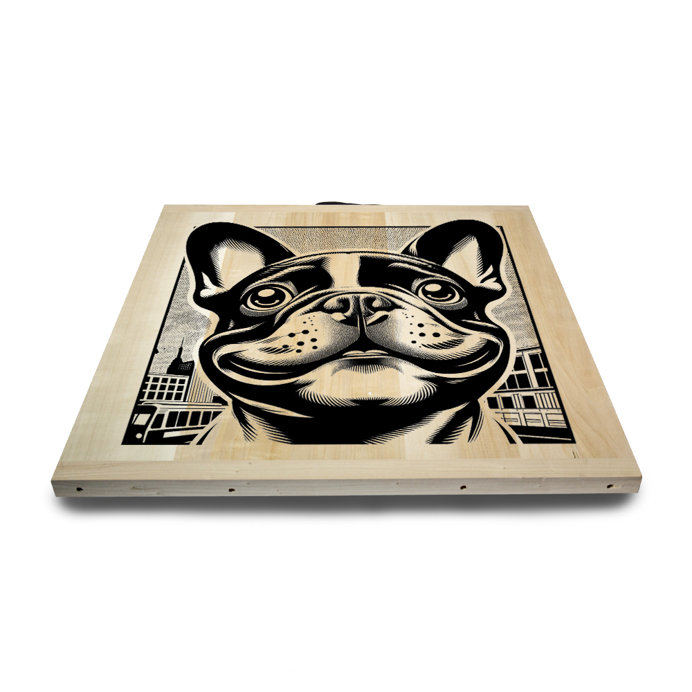 Kit de jeu de palets breton – Bouledogue français – Image 4