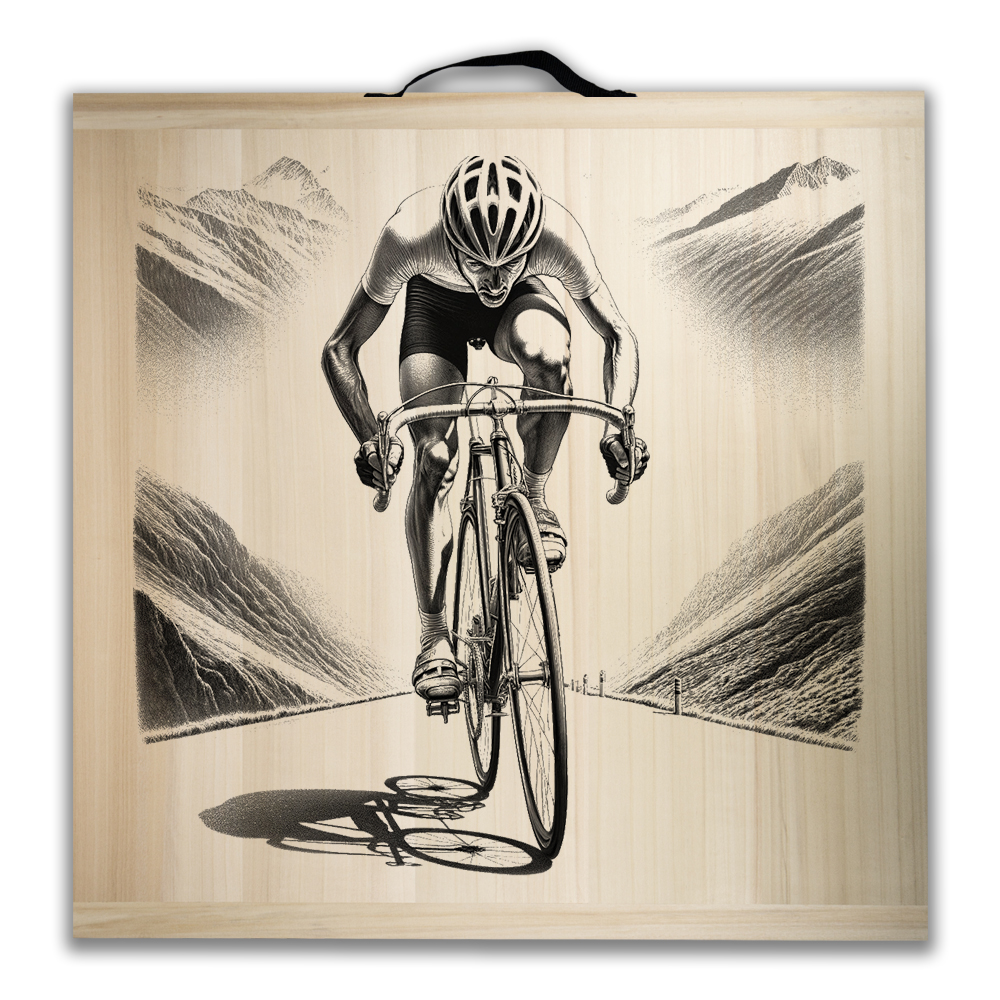 Kit de jeu de palets breton – Cycliste