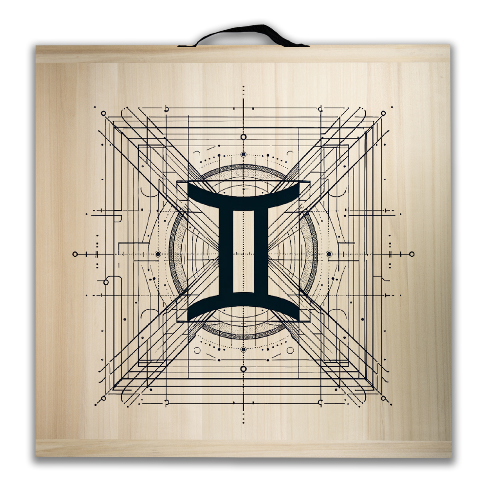 Kit de jeu de palets breton – Signe du Gémeaux