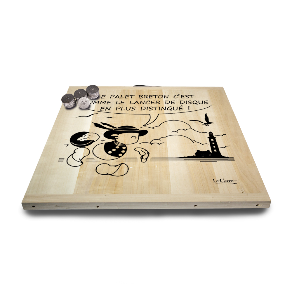 Kit de jeu de palets breton – Lancer de disque – Image 5