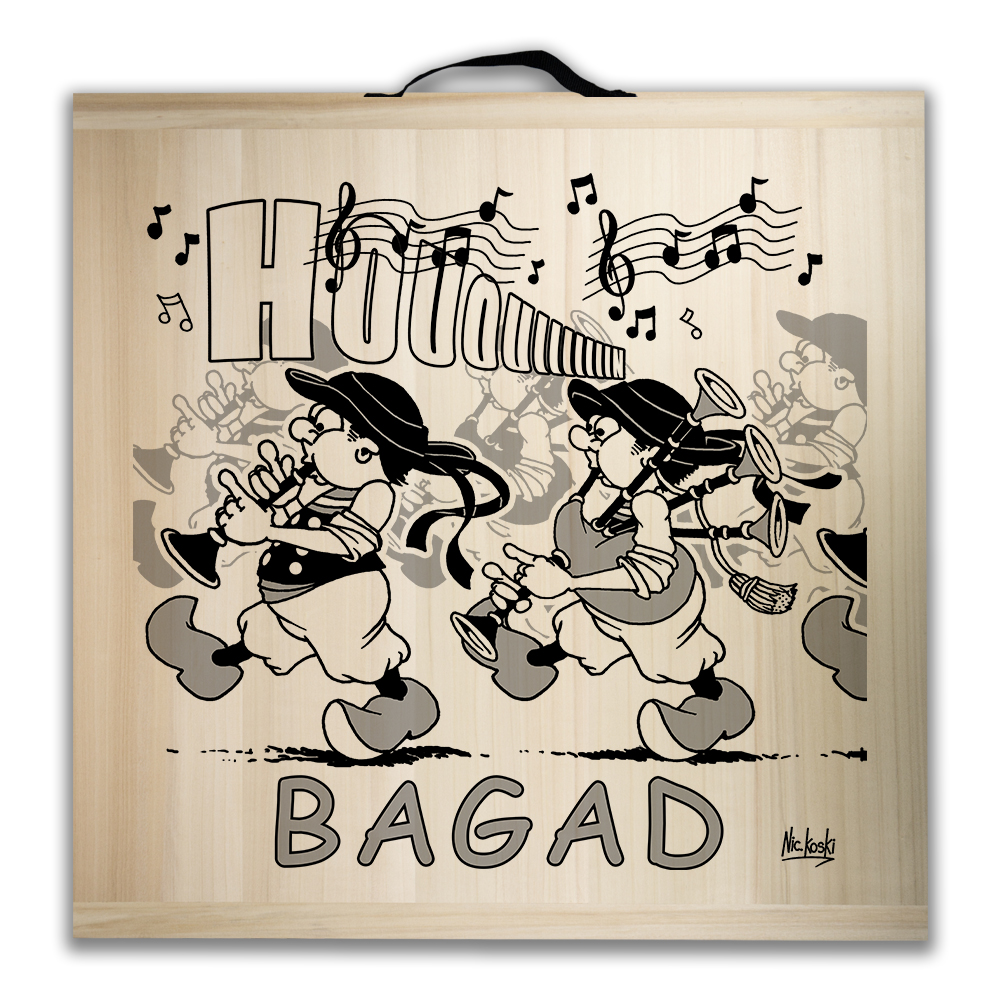 Kit de jeu de palets breton – Le Bagad