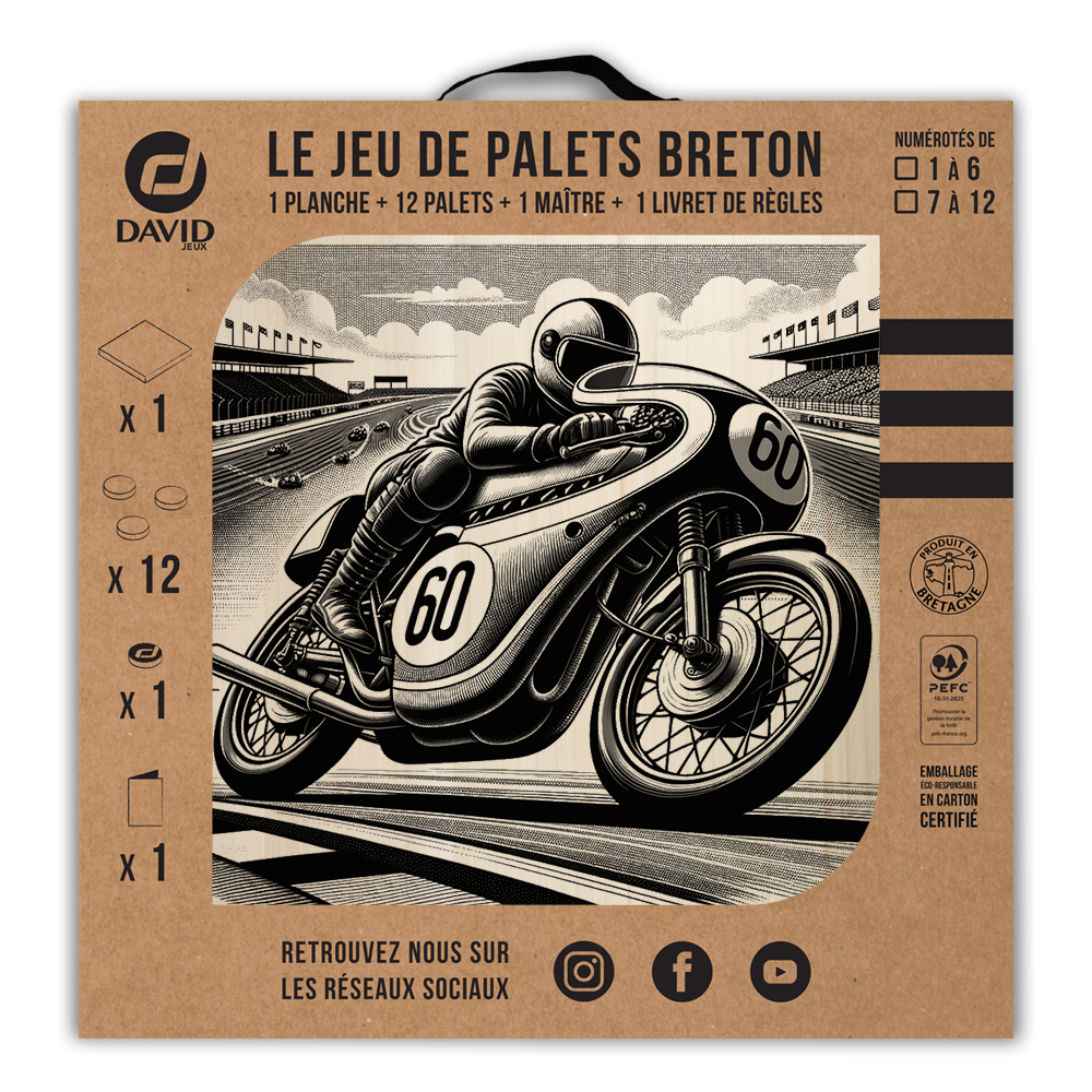 Kit de jeu de palets breton – Moto – Image 3