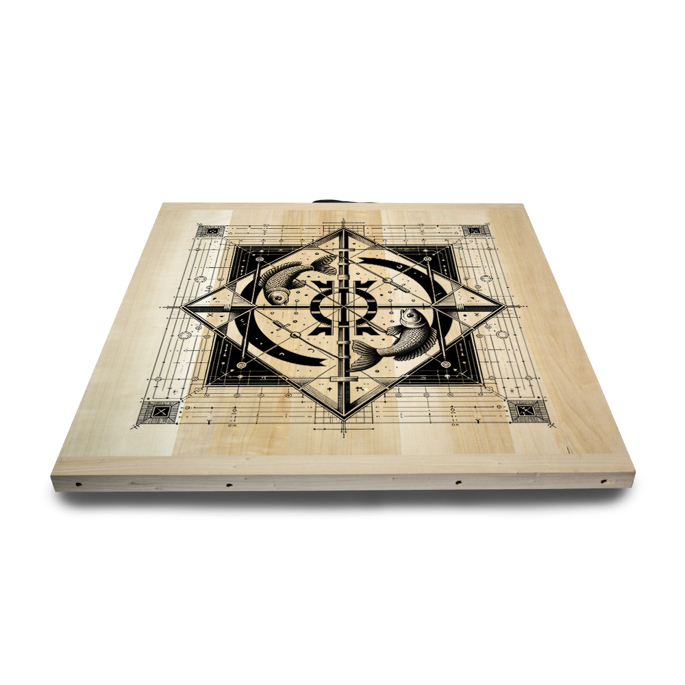 Kit de jeu de palets breton – Signe du Poisson – Image 4