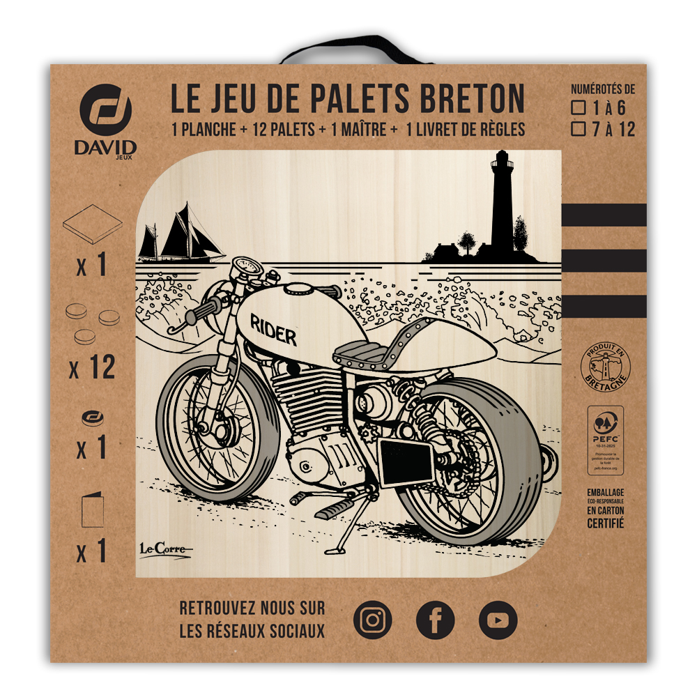 Kit de jeu de palets breton – Rider – Image 3