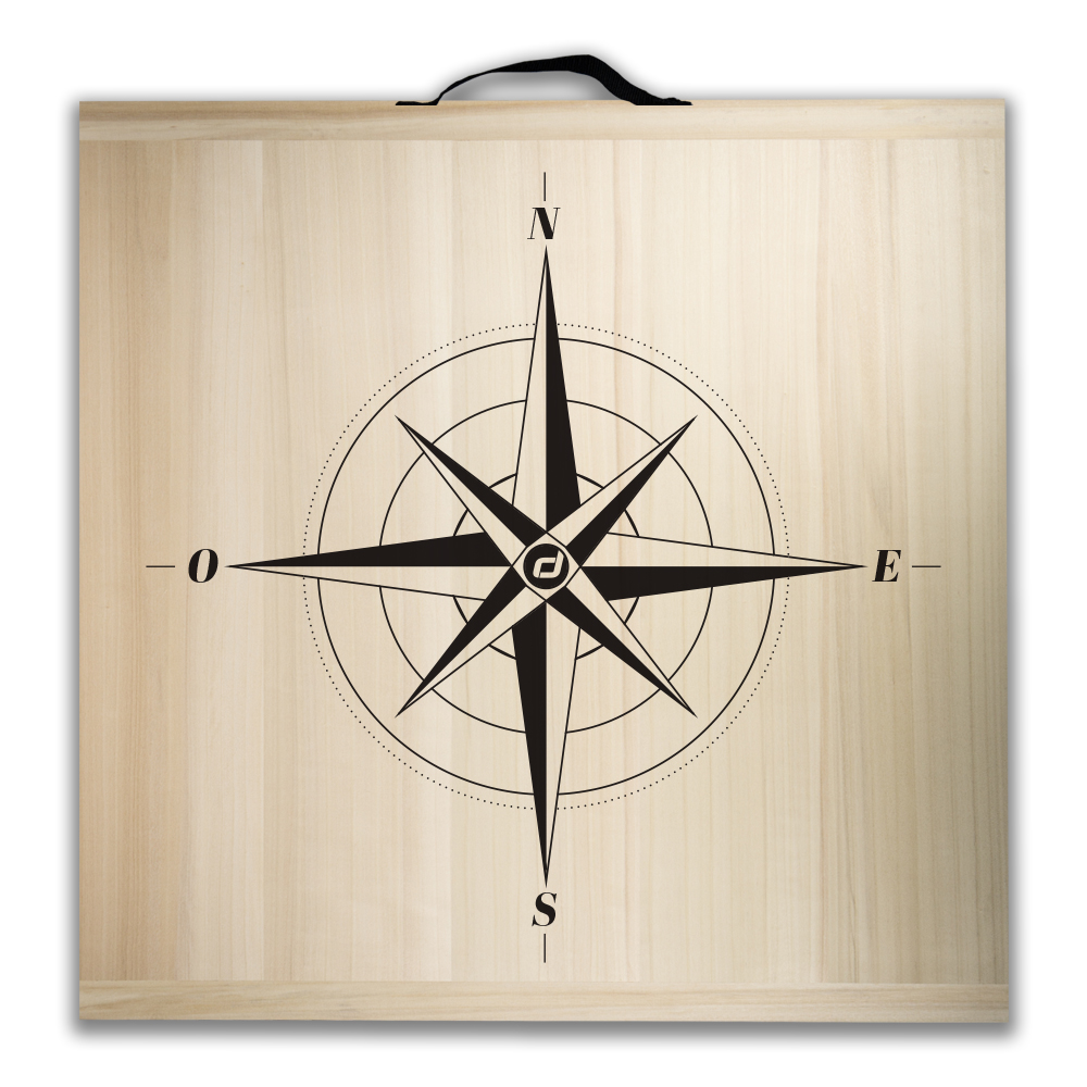 Kit de jeu de palets breton – Rose des Vents