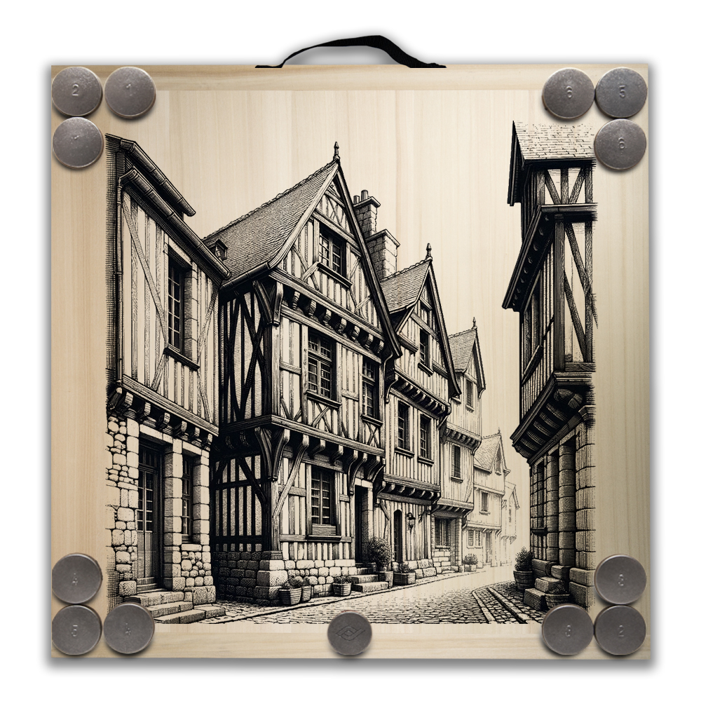 Kit de jeu de palets breton – Rue Bretonne – Image 2