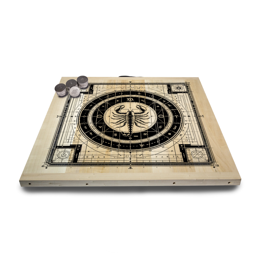 Kit de jeu de palets breton – Signe du Scorpion – Image 5