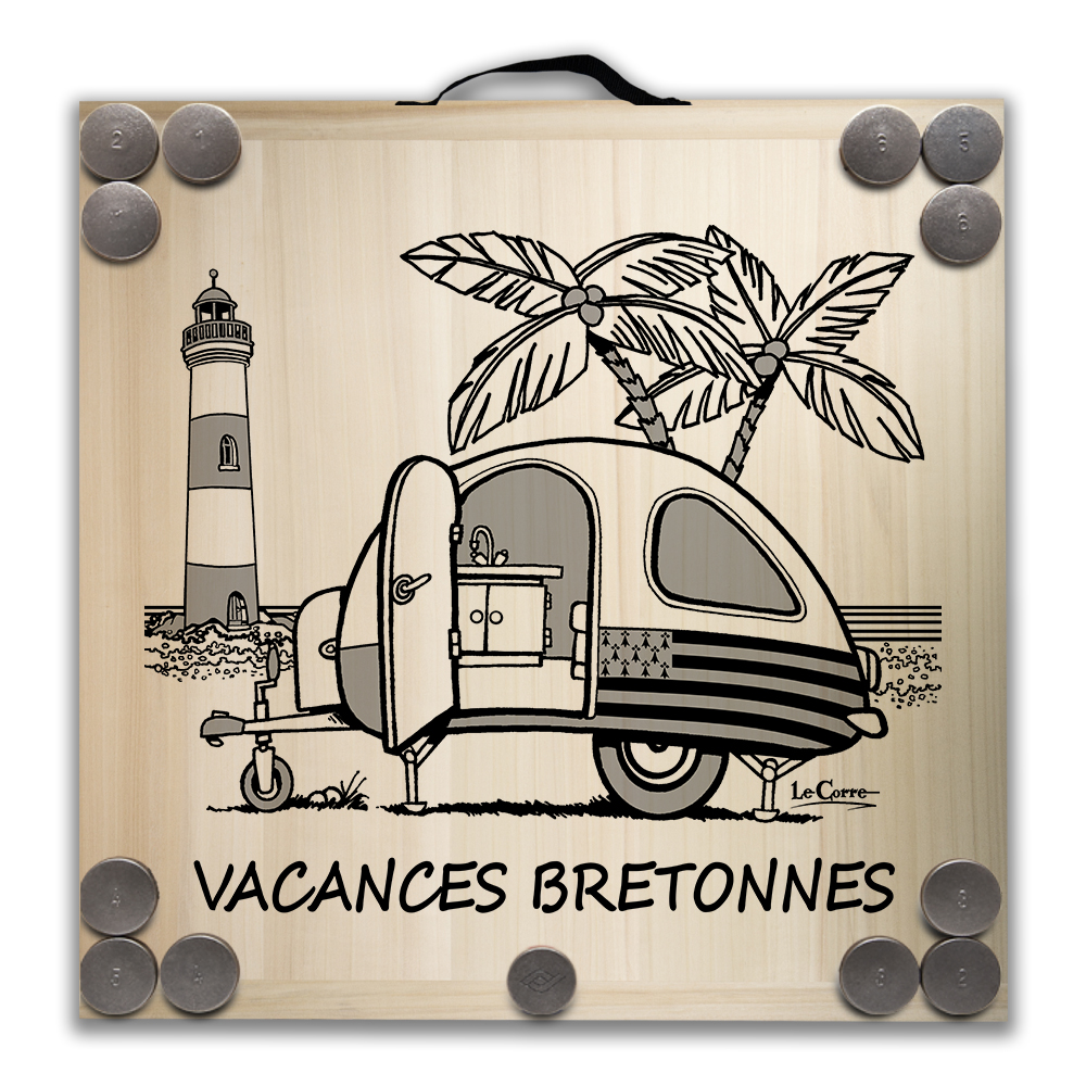 Kit de jeu de palets breton – Vacances bretonnes – Image 2
