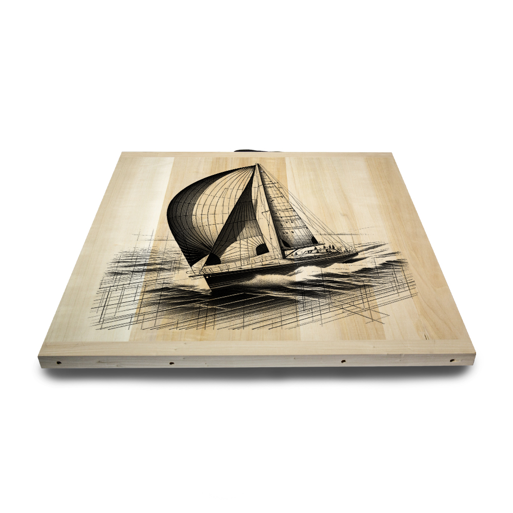 Kit de jeu de palets breton – Voilier sous SPI – Image 5