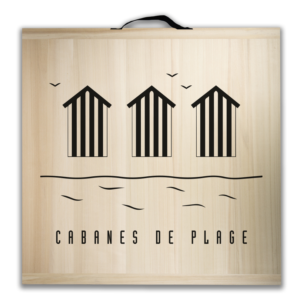 Kit de jeu de palets breton – Cabanes de plage