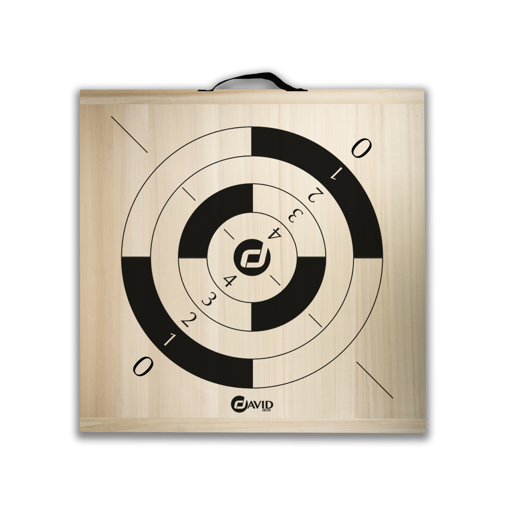 Kit – Cible (500 x 500 mm) & Jeu de Palets
