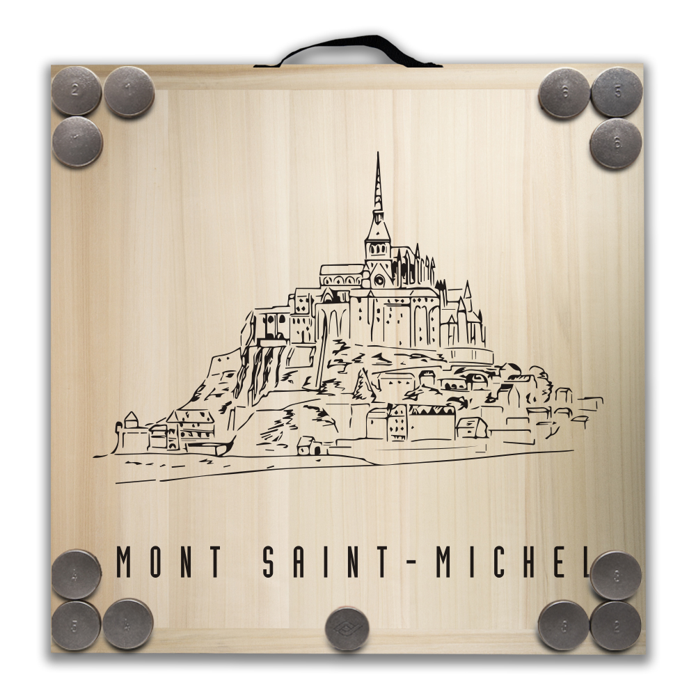 Kit de jeu de palets breton – Mont Saint-Michel – Image 2
