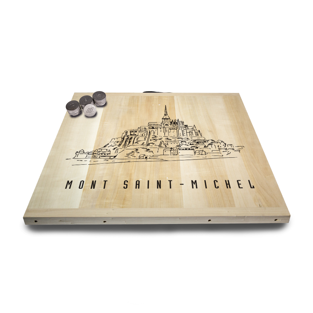 Kit de jeu de palets breton – Mont Saint-Michel – Image 5