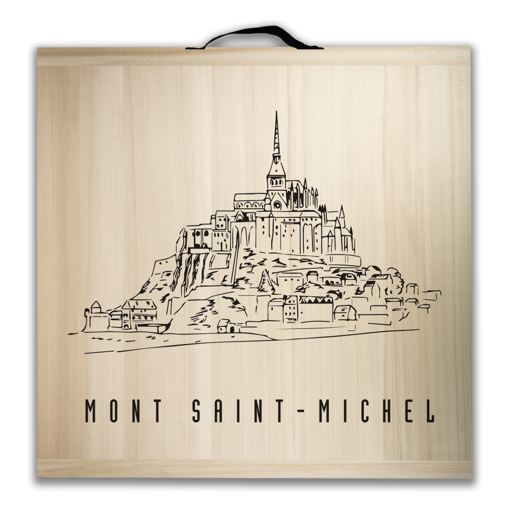 Kit de jeu de palets breton – Mont Saint-Michel
