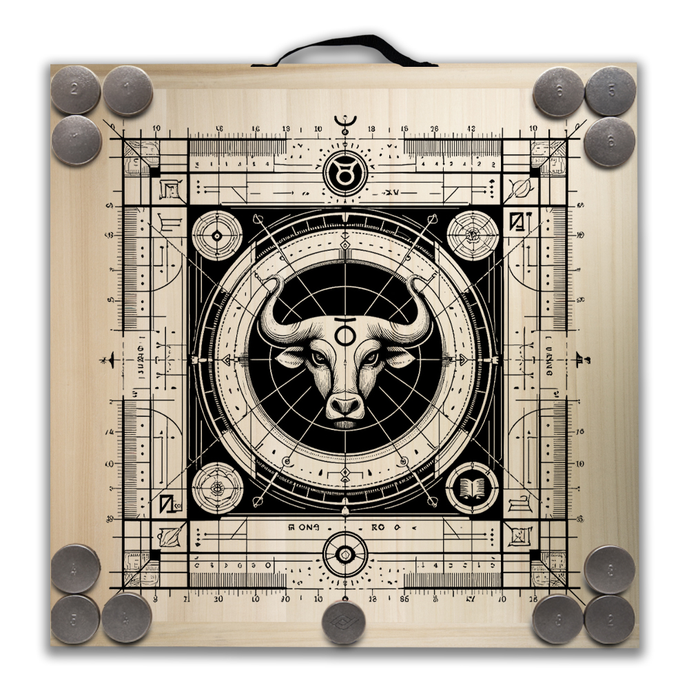 Kit de jeu de palets breton – Signe du Taureau – Image 2