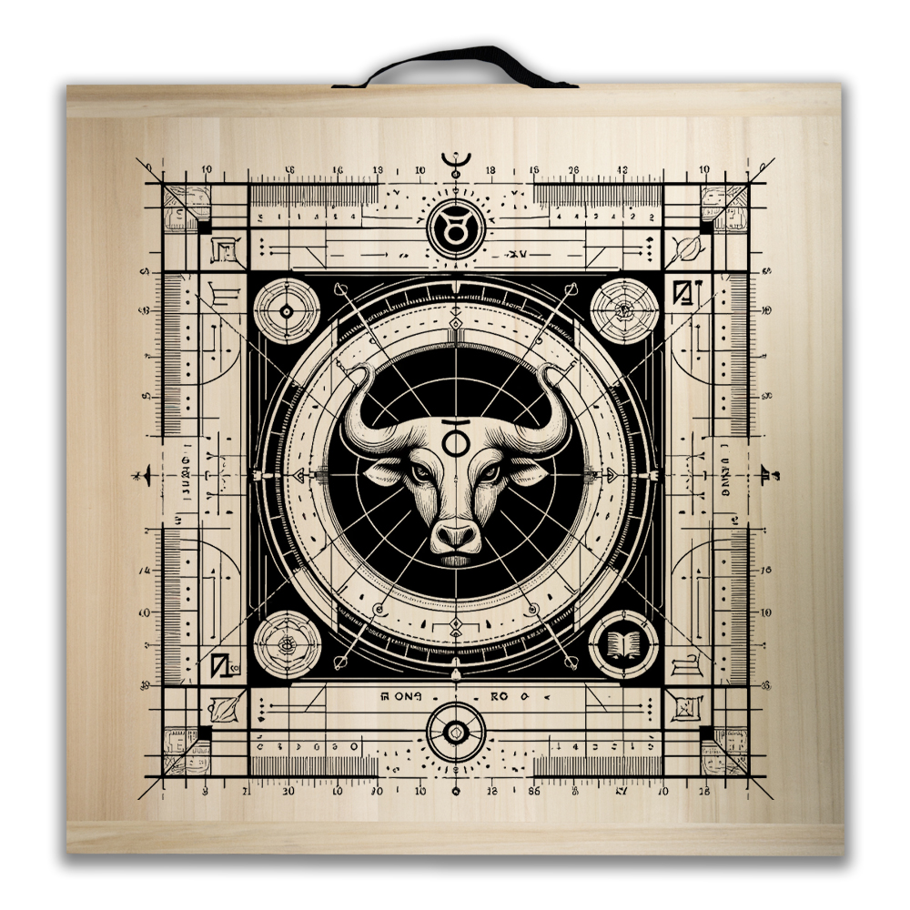 Kit de jeu de palets breton – Signe du Taureau