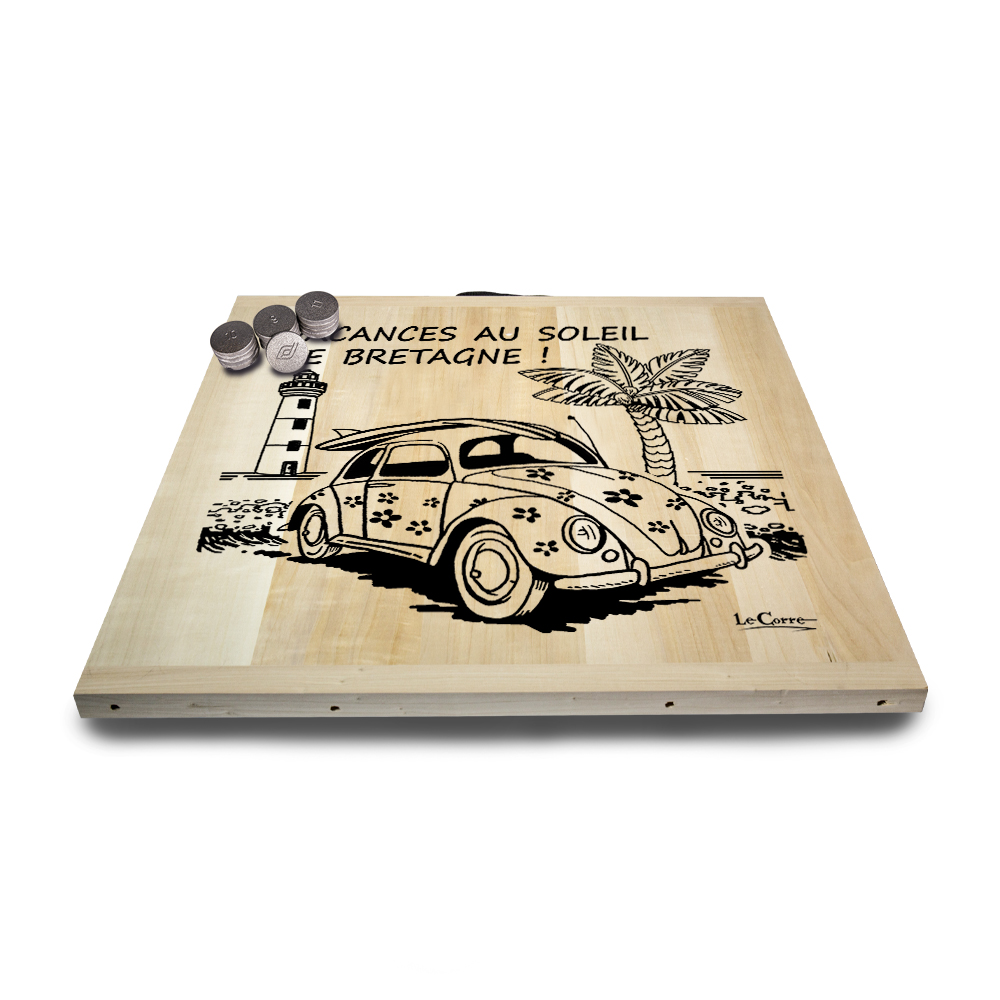 Kit de jeu de palets breton – Vacances au soleil de Bretagne – Image 5