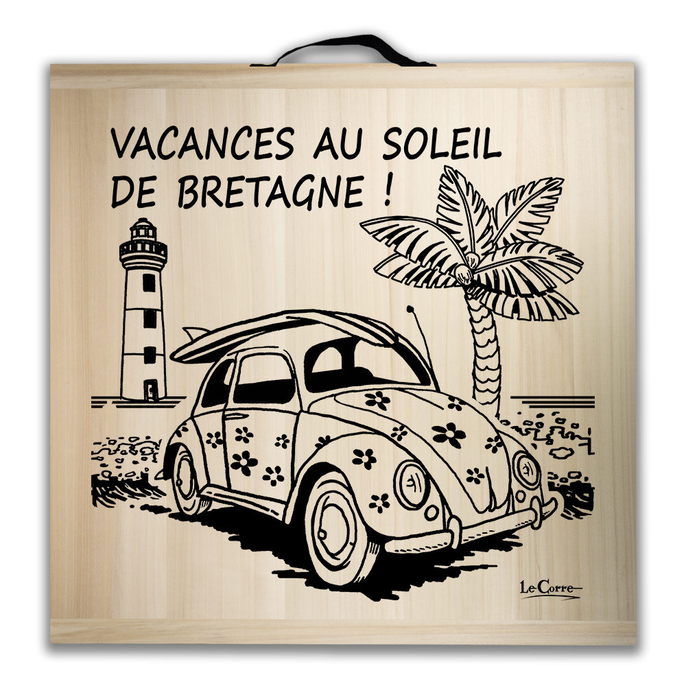 Kit de jeu de palets breton – Vacances au soleil de Bretagne