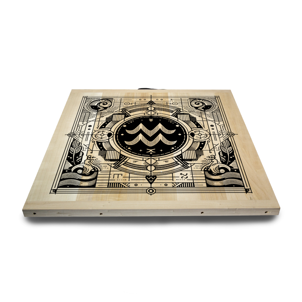 Kit de jeu de palets breton – Signe du Verseau – Image 4