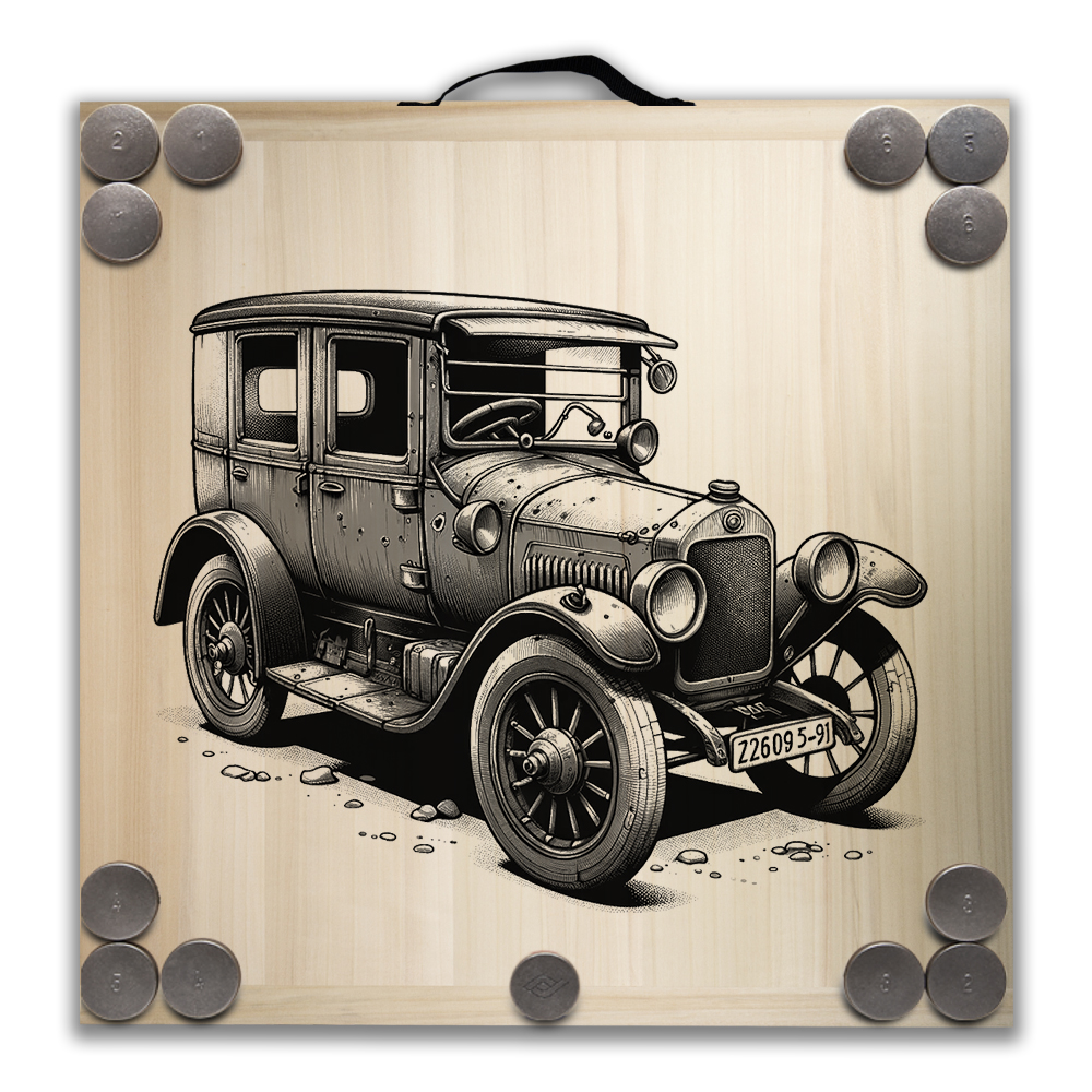 Kit de jeu de palets breton – Vieux Tacot – Image 2