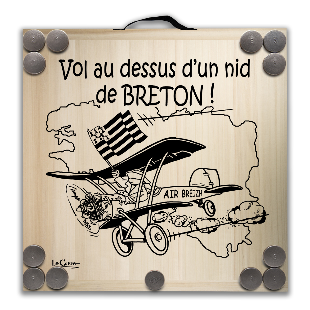 Kit de jeu de palets breton – Vol au dessus d’un nid de bretons – Image 2