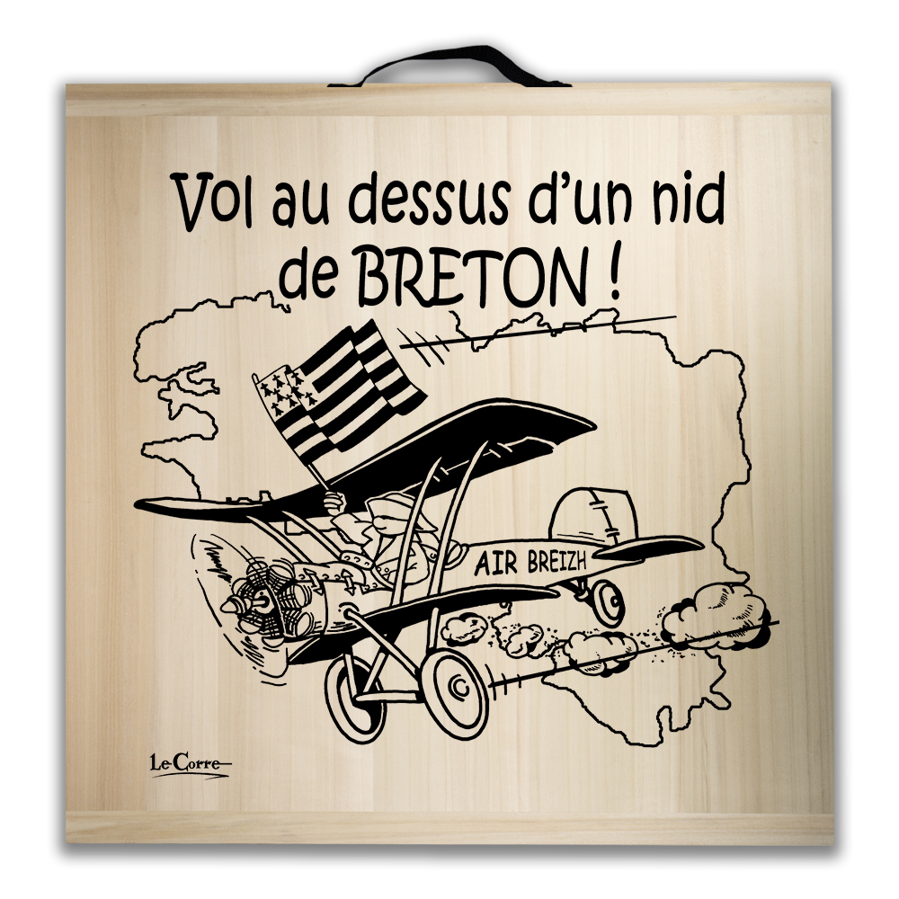 Kit de jeu de palets breton – Vol au dessus d’un nid de bretons