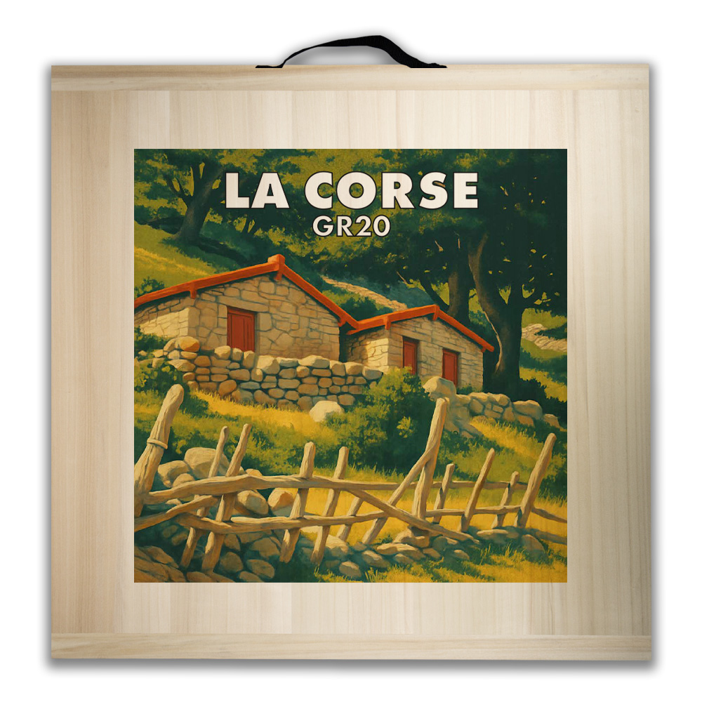 Kit de jeu de palets breton – La Corse – GR20