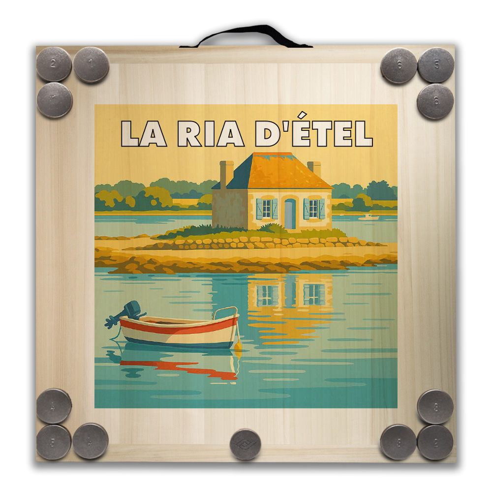 Kit de jeu de palets breton – La Ria d’Etel – Image 2