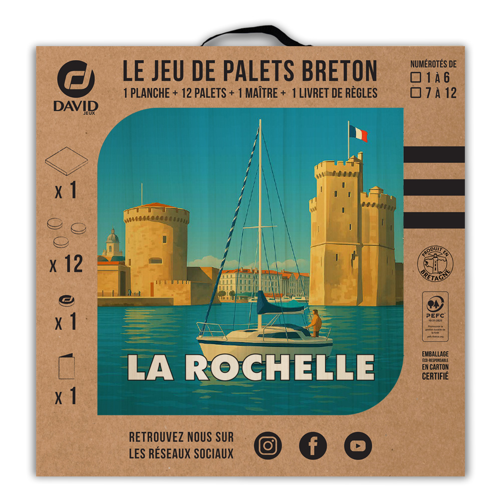 Kit de jeu de palets breton – La Rochelle – Image 3