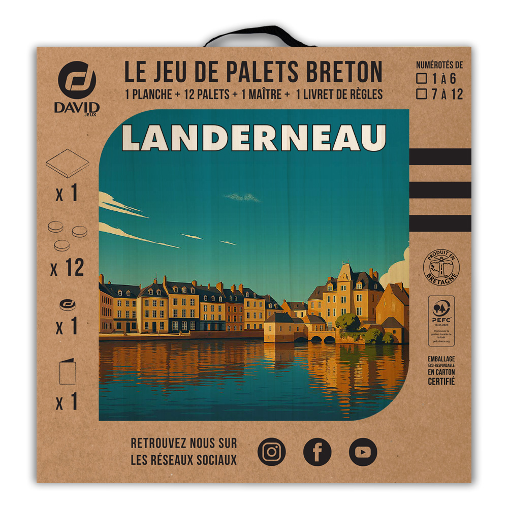 Kit de jeu de palets breton – Landerneau – Image 3