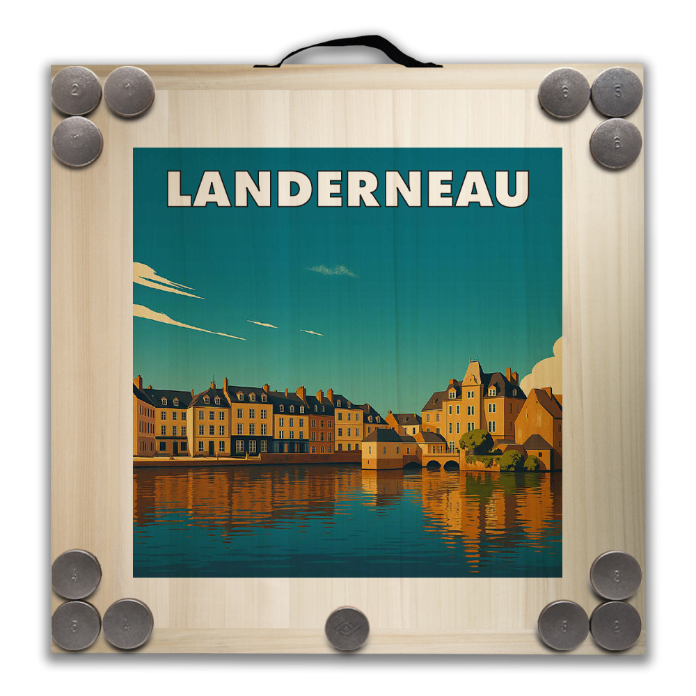 Kit de jeu de palets breton – Landerneau – Image 2