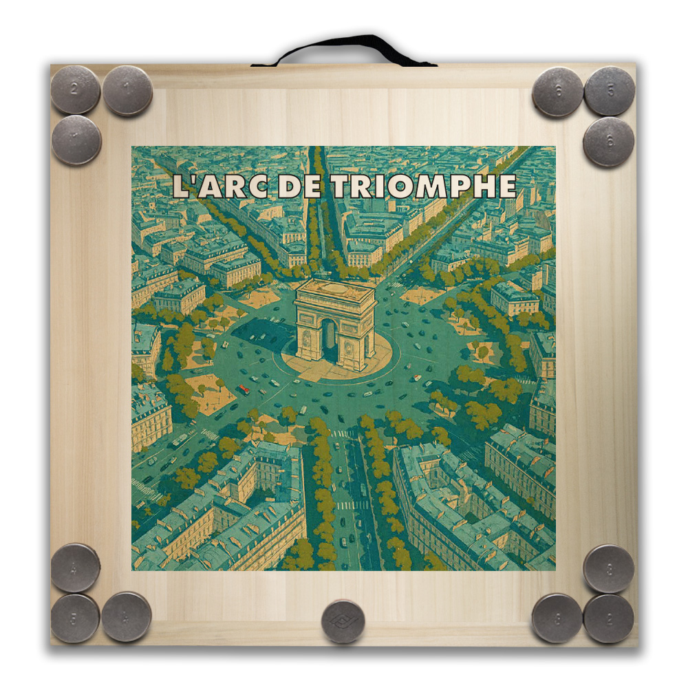 Kit de jeu de palets breton – L’Arc de Triomphe – Image 2