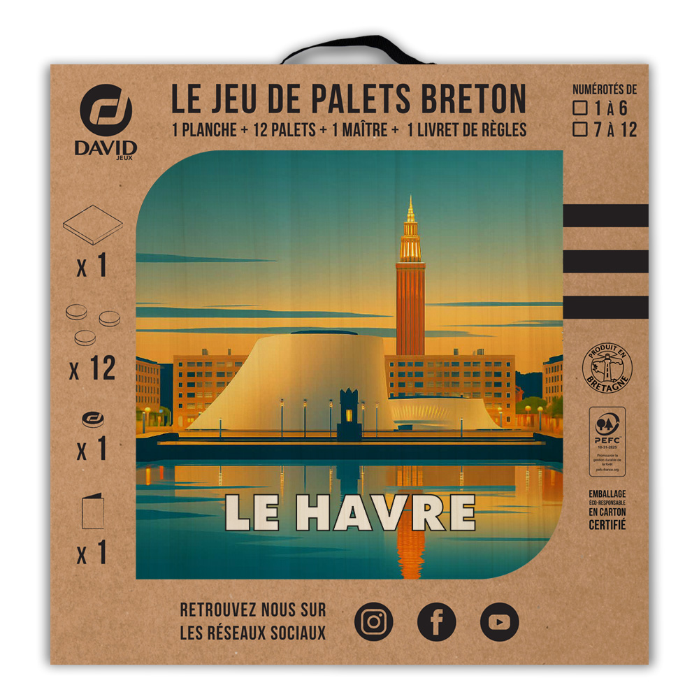 Kit de jeu de palets breton – Le Havre – Image 3