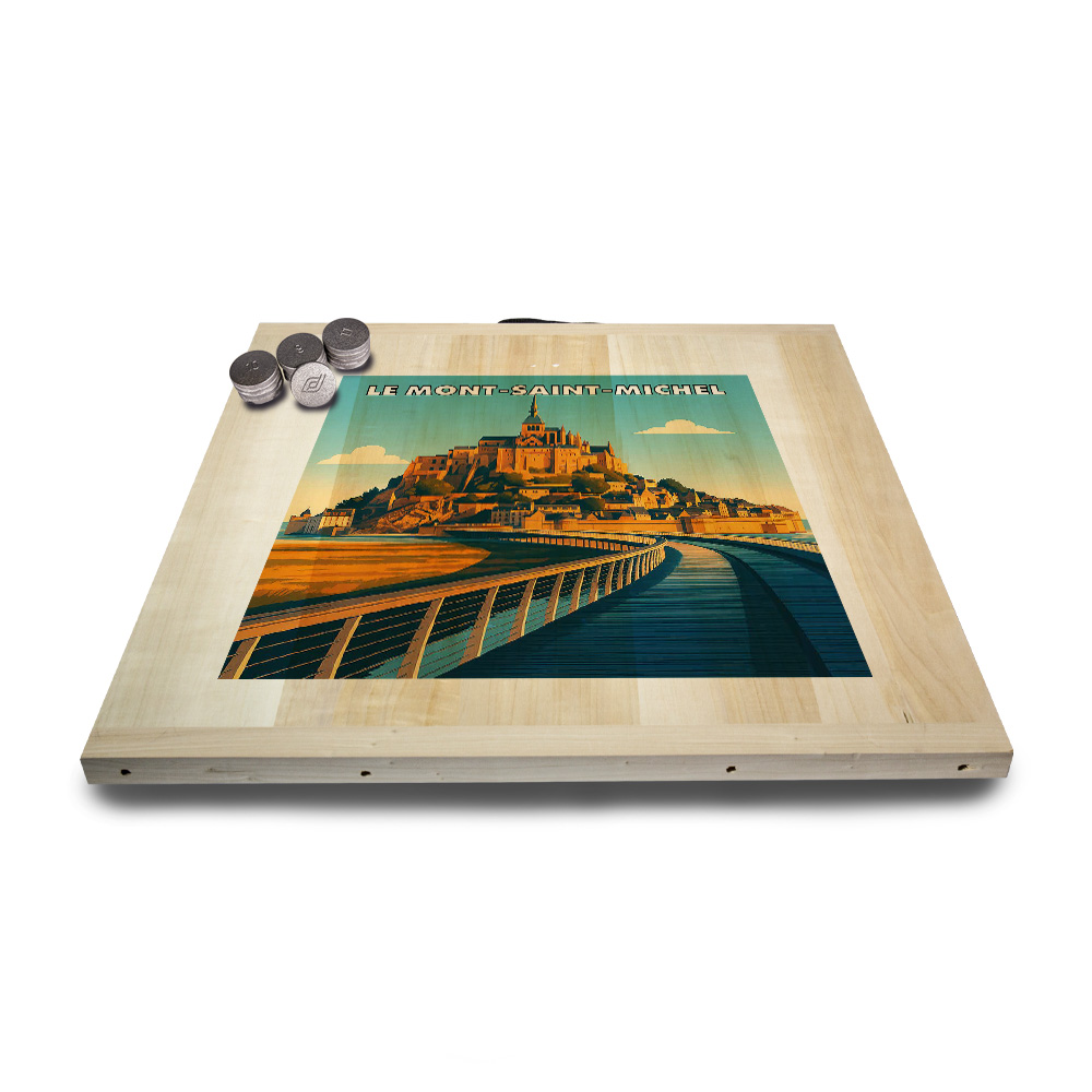 Kit de jeu de palets breton – LE MONT-SAINT-MICHEL – Image 4