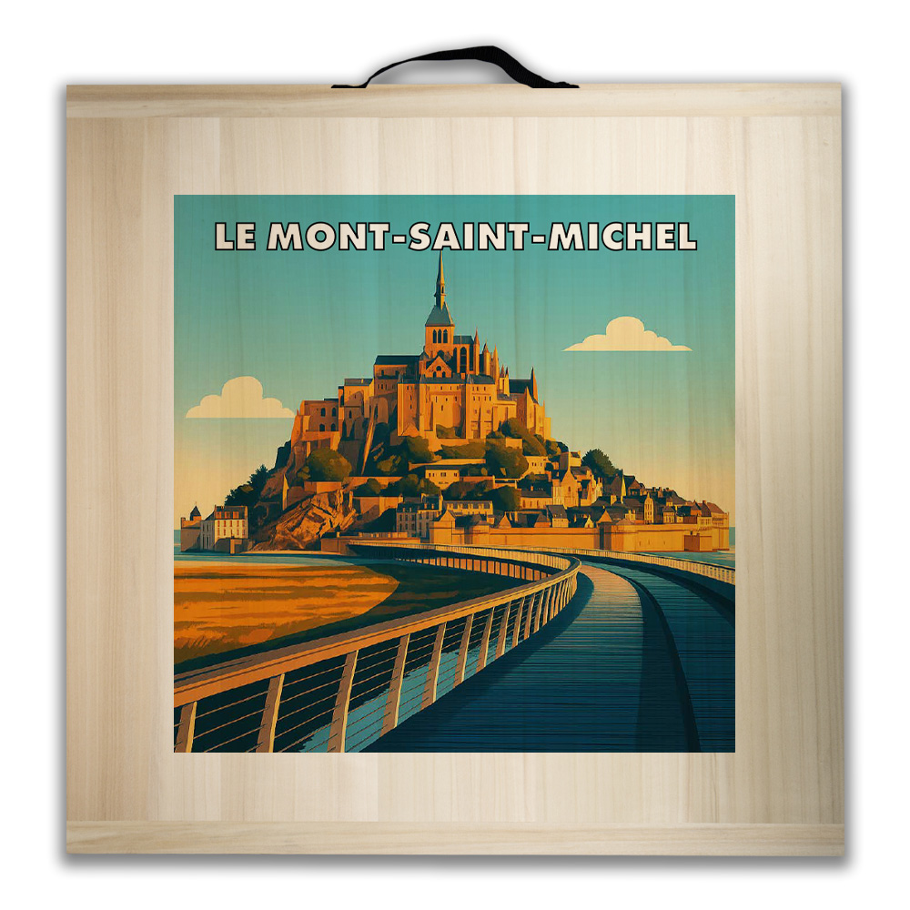 Kit de jeu de palets breton – LE MONT-SAINT-MICHEL