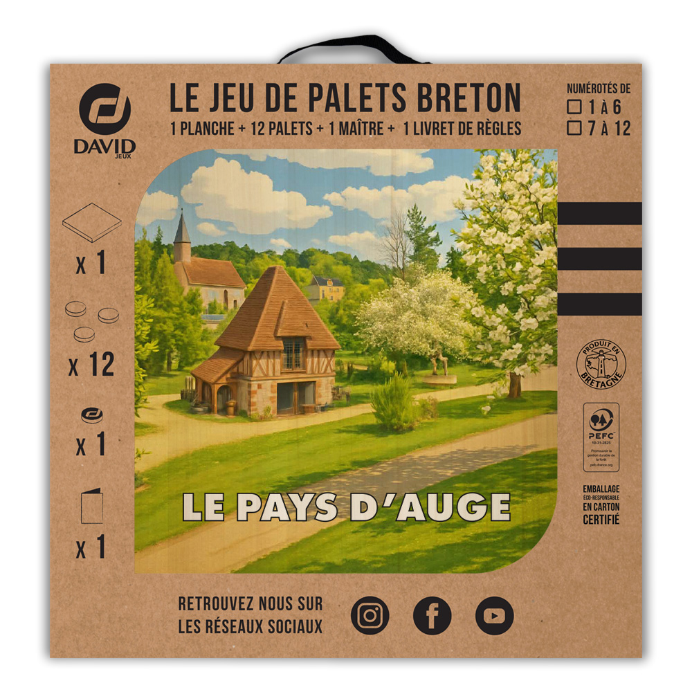 Kit de jeu de palets breton – Le Pays d’Auge – Image 3