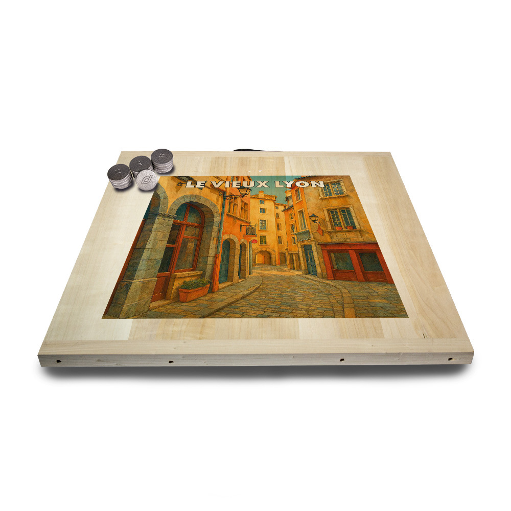 Kit de jeu de palets breton – Le vieux Lyon – Image 4