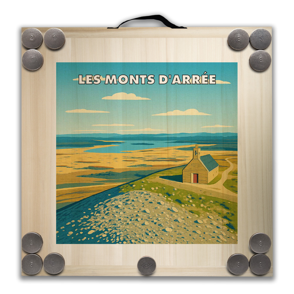 Kit de jeu de palets breton – Les monts d’Arrée – Image 2