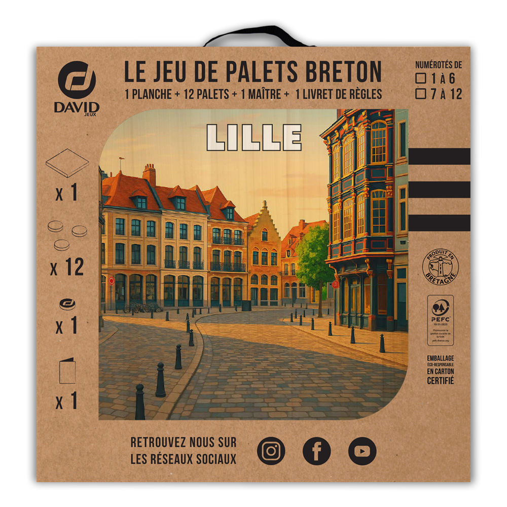 Kit de jeu de palets breton – Lille – Image 3