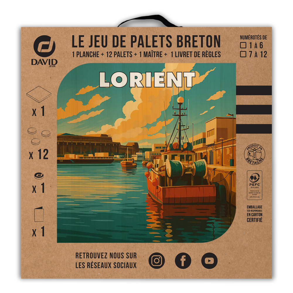 Kit de jeu de palets breton – Lorient – Image 3