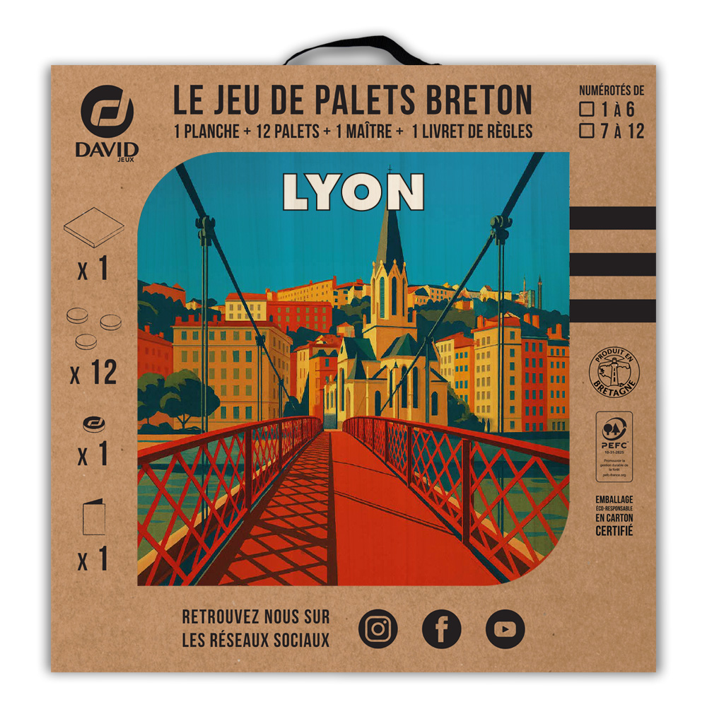 Kit de jeu de palets breton – Lyon – Image 3