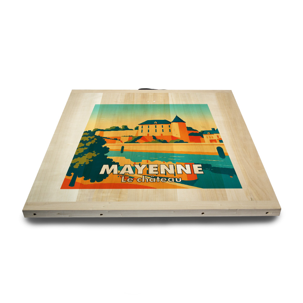 Kit de jeu de palets breton – Mayenne – Le Château – Image 5