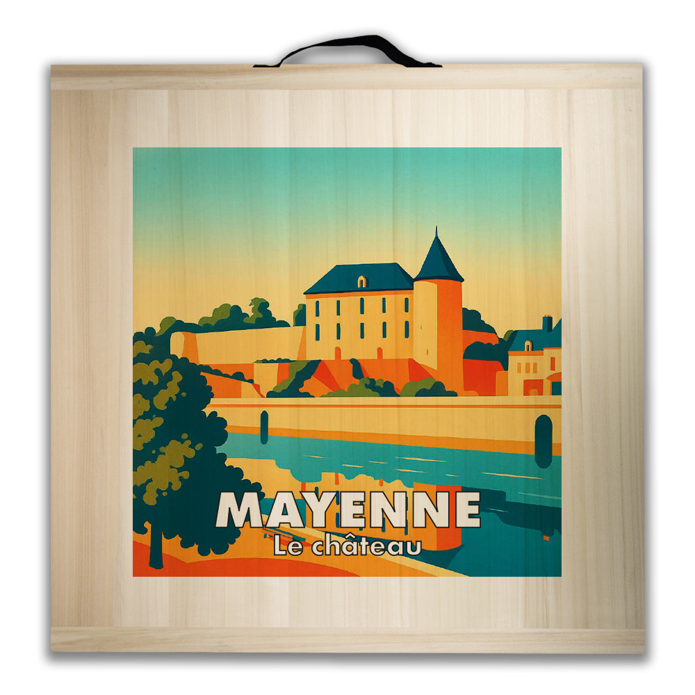 Kit de jeu de palets breton – Mayenne – Le Château