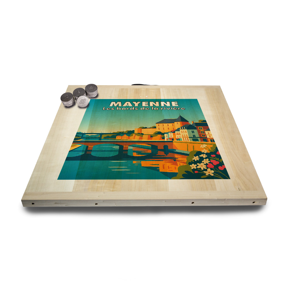 Kit de jeu de palets breton – Mayenne – Les bords de rivière – Image 5