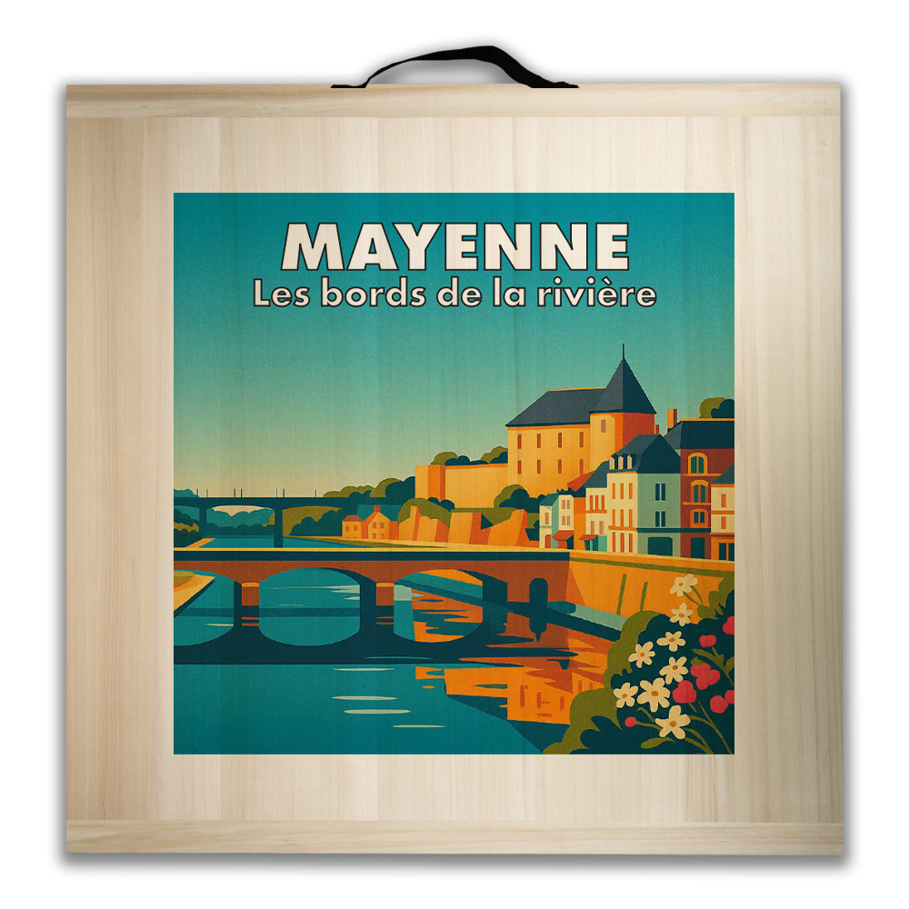 Kit de jeu de palets breton – Mayenne – Les bords de rivière