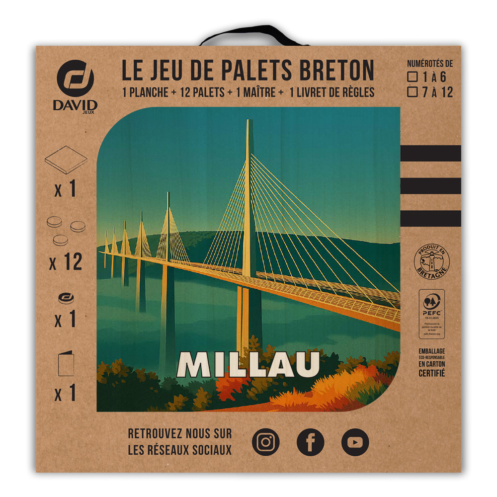 Kit de jeu de palets breton – Millau – Image 3